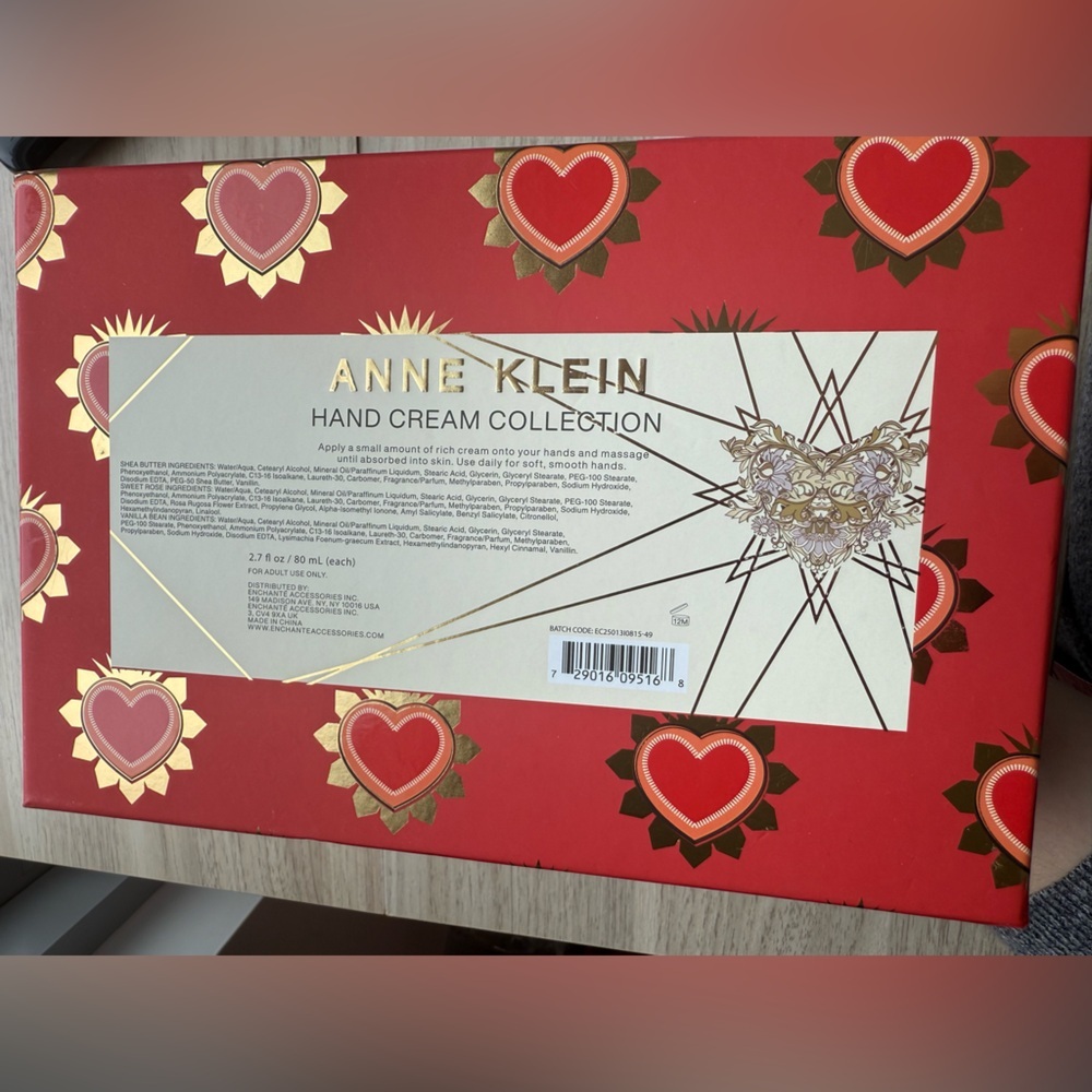 Anne Klein Hand Cream Collection - Red, Pink, White - Picture 5 of 6